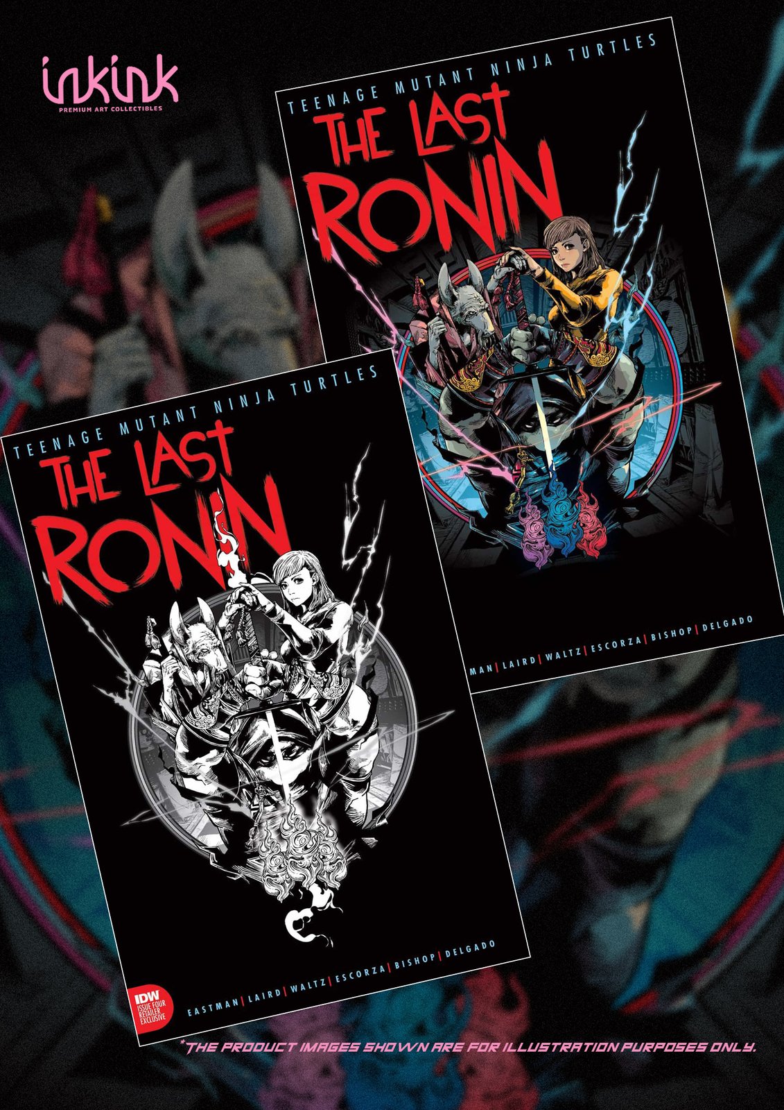 INKINK Collectibles — PRE-ORDER : The Last Ronin #4 Exclusive